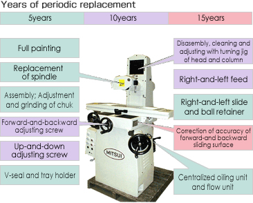 Years of periodic replacement